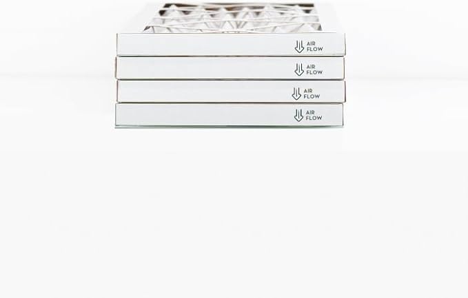 Filter King 19x23x1 Air Filter (MERV 8) (6-Pack) Dust & Allergy Control AC Furnace Filters, MADE IN USA, HVAC, Pleated, Electrostatic (Actual Size: 19 x 23 x .75)