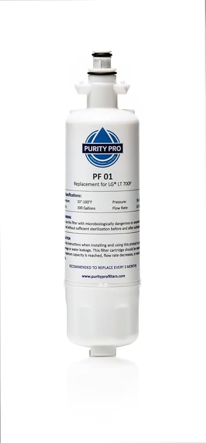 Replacement Filter for LG LT700P, ADQ36006101, ADQ36006102, Kenmore 46-9690 and 9690