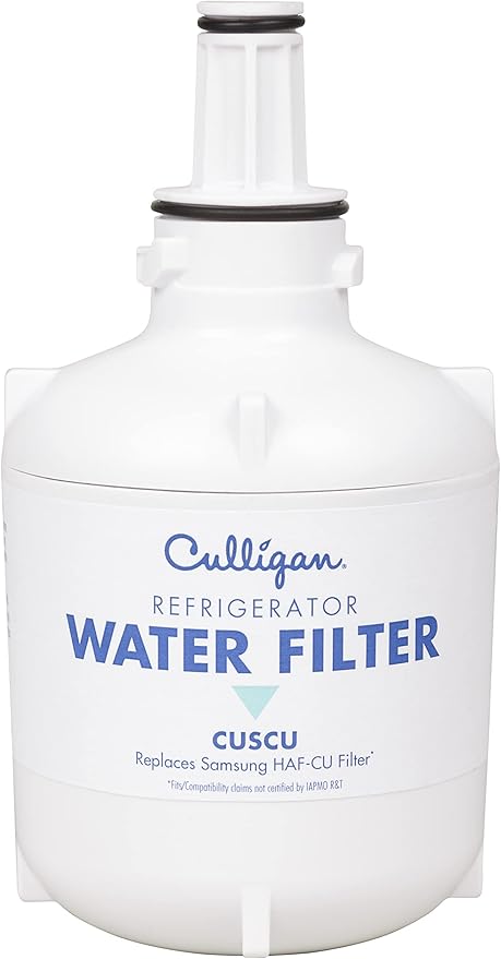 Culligan CUSCU Refrigerator Water Filter | Replacement for Samsung Water Filter (HAFCU1) | Replace Every 6 Months | Pack of 1