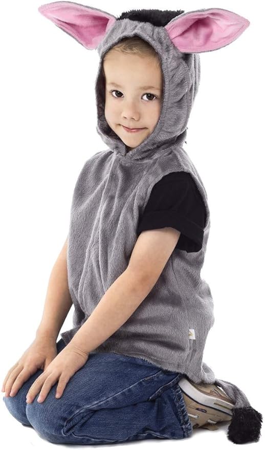 Little Adventures Nativity Biblical Characters Childrens Costume (Donkey)