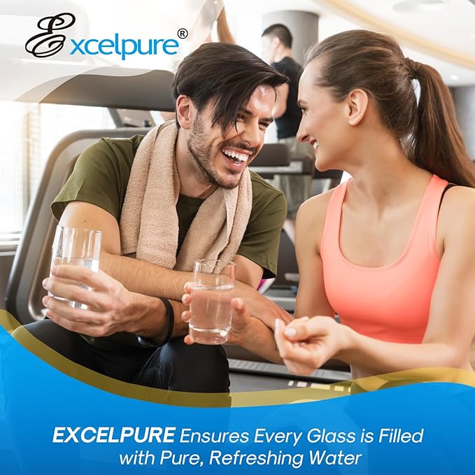 EXCELPURE EDR3RXD1 Compatible with Everydrop® Filter 3, 4396841, 4396710, Kenmore 46-9083, 46-9030, 9030, 9083, KAD3RXD1, WHR3RXD1 Refrigerator Water Filter, 1PACK