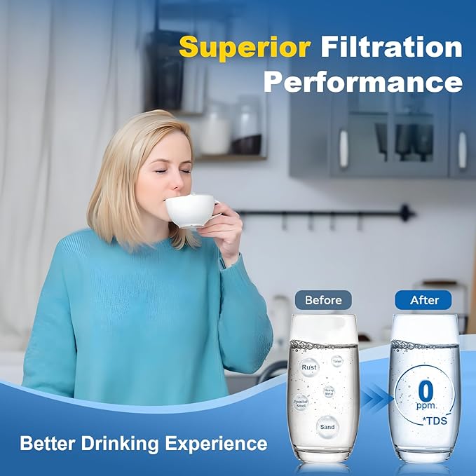 W10295370A Water Filter Replacement, Compatible with EDR1RXD1 Filter 1, WRS588FIHZ04 WRS588FIHZ06 WRS571CIHZ04 WRS325SDHZ08 WRS325FDAM04 WRMF3636RZ00 WRS321SDHZ WRS321SDHZ11 WRS325SDHZ WRS321SDHZ08