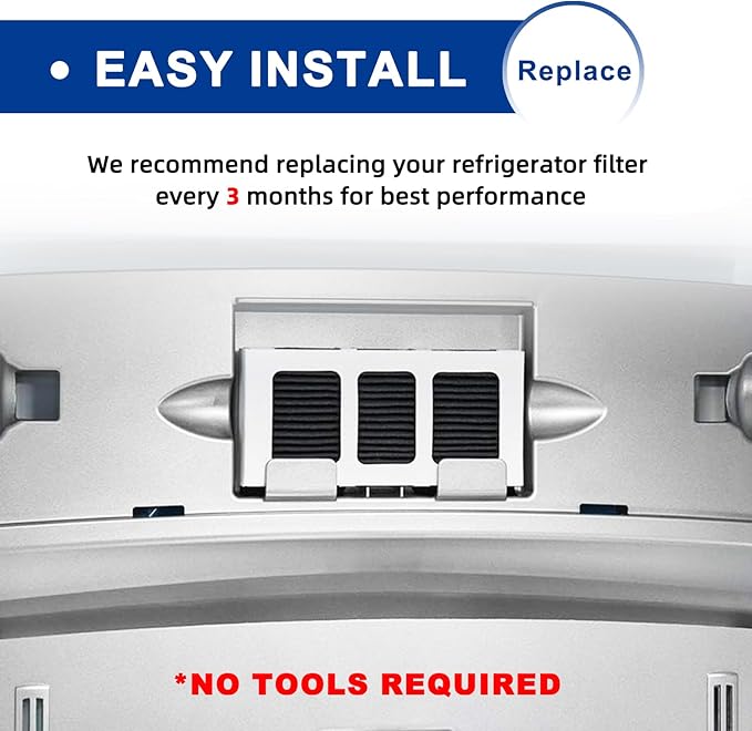 Refrigerator Air Filter Replacement Compatible with Paultra2 Frigidaire PureAir Ultra 2 - Pure Air Ultra 2 - Pureair Ultra ii and Electrolux - Part 242047805 and 5303918847-4 Filters