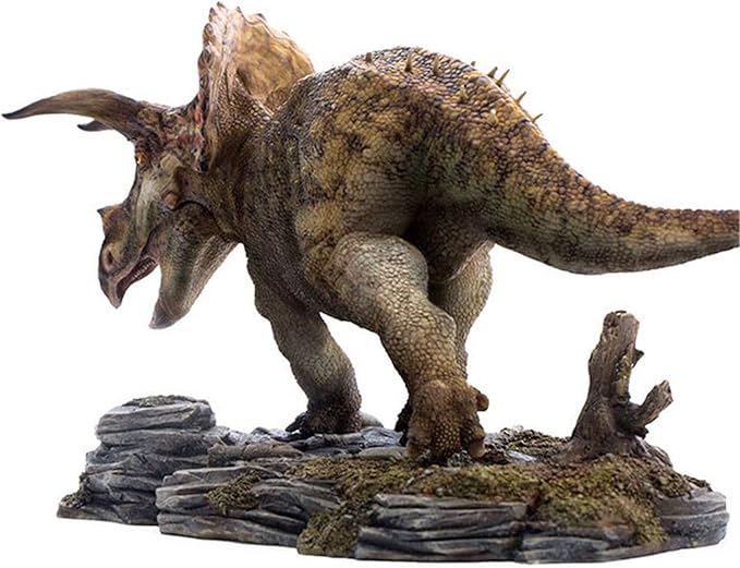 PNSO 1:35 Triceratops Doyle Figure Realistic Ceratopsidae Dinosaur PVC Animal Model Decoration Gift