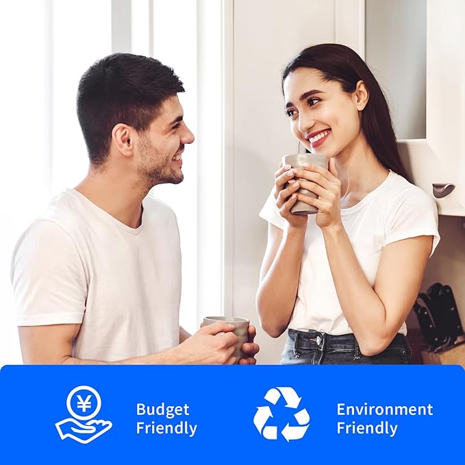 Lifefilter Water Filter Replacement, Compatible with Frigidaire EPTWFU01, EWF02, Pure Source Ultra II, 012505454226, 4562222, Pack of 3
