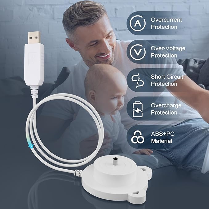 USB Charging Station for Toniebox Extra Charger, Compatible with Tonie Box Audio Player Charging Cord