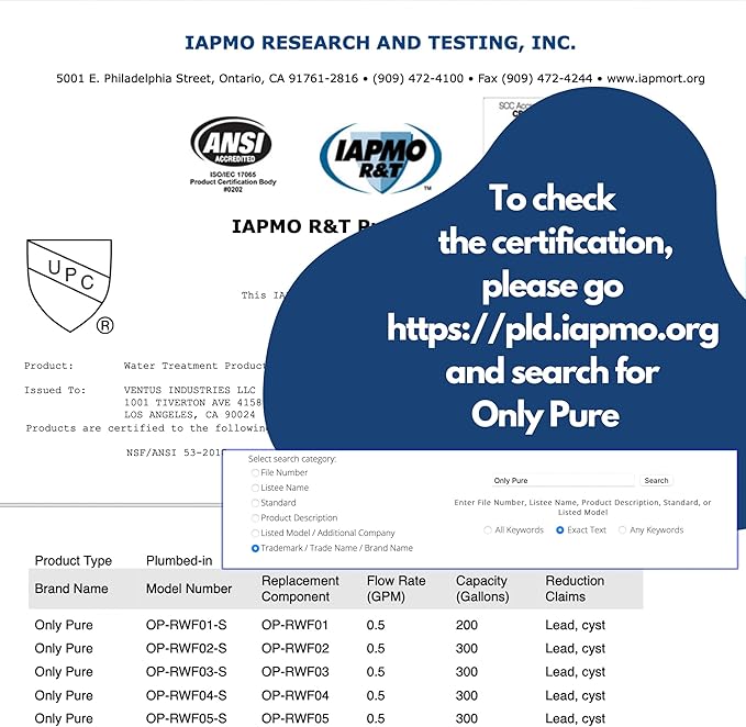 OP-RWF01-RAF01B3 Replacement for LG LT1000P MDJ64844601 ADQ74793501 LT1000PC, Kenmore Elite 9980 ADQ74793502 LRFXC2416S LRFVS3006S LRMDS3006S LFXS28596S Refrigerator, LT120F Air Filter 3PACK
