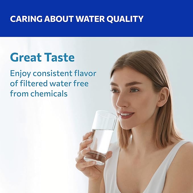 Wildberries UKF8001 NSF Certified Refrigerator Water Filter Replacement for Everydrop Filter 4, EDR4RXD1, UKF8001,Maytag UKF8001, Whirlpool EDR4RXD1, 4396395,Kenmore 9084, 9006, Pack of 1