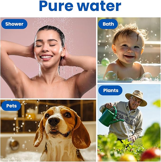 Adamson Shower Filter Replacement Cartridge – Compatible with Adamson 36-Stage Shower Filter – Easy Installation – 6 Months Use – Shower Filter Refill