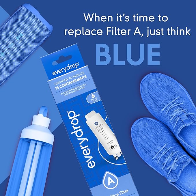 everydrop by Whirlpool Refrigerator Water Filter A - EDRARXD1, Single-Pack