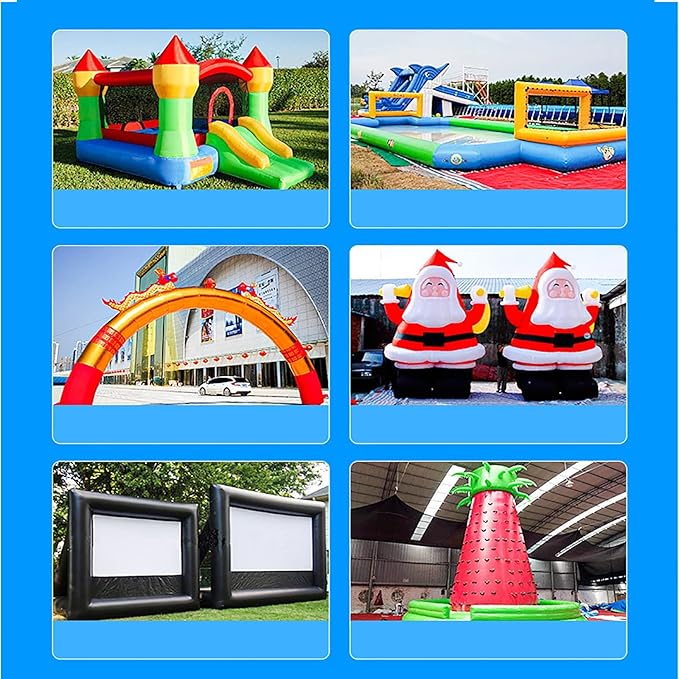 Commercial Inflatable Bouncer Blower - Powerful Pump Fan for Bouncy Castle, Jumper, Perfect Air Blower for Inflatables (Yellow) 350/450w/680/750/950w