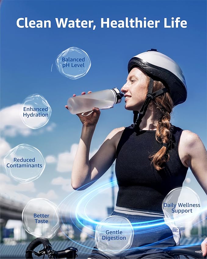Compatible with New Culligan Pitcher Replacement Filter ZEROF01, Multi-Stage Filtration Water Filter, Reduces Lead, PFAS, Mercury, Chromium & Contaminants by Sensiblopt, 4 Pack