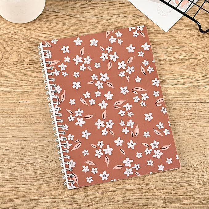 BetterJonny 2 Pcs Reusable Sticker Book Collecting Album Blank Sticker Storage Organizer Book A5 Size with 64 Sheets Release Paper for Collecting Stickers, Labels(White Flowers)