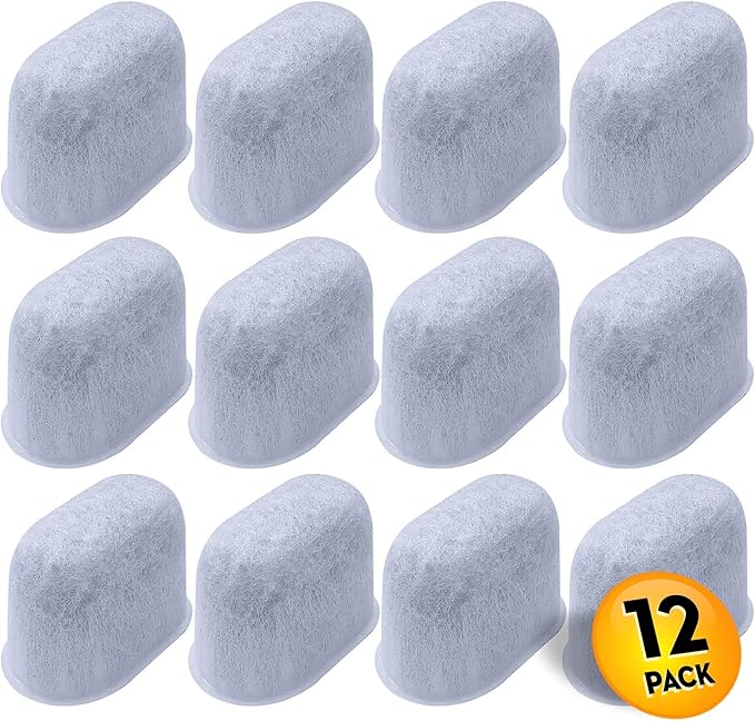 Cuisinart® Coffee Filter Replacement - 24 Pack Cuisinart® Coffee Maker Water Filter by Pureline - Charcoal Water Filter - for all Cusinart Coffee Machines