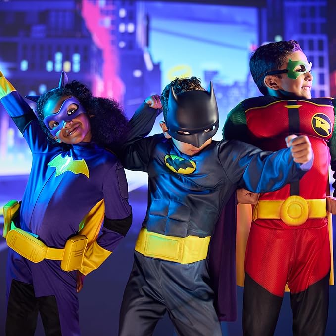 Batwheels Muscle Costume, Official Batwheels Costume Outfit and Headpiece