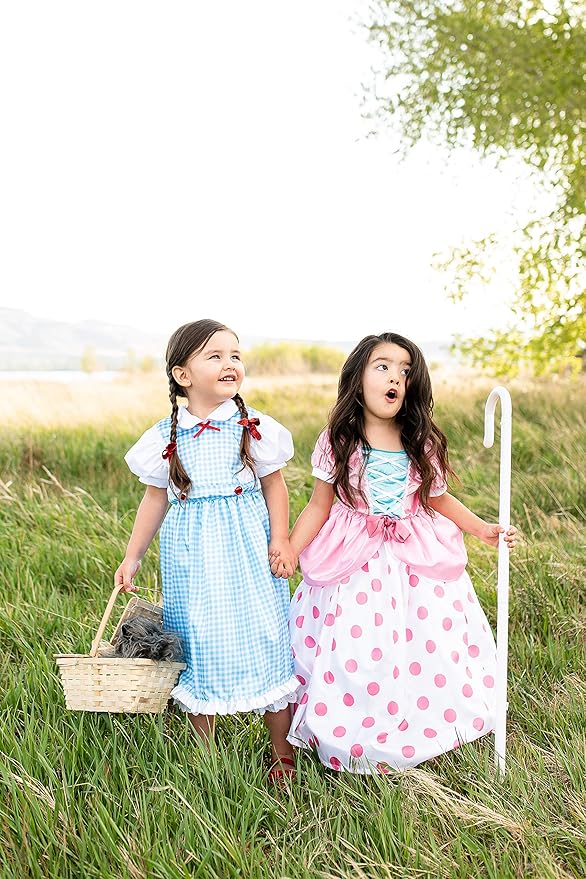 Little Adventures Kansas Girl with Bow Dress up Costume