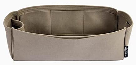 Structured Bag Organizer Insert for Keepall 45–60 – Interior Compartment Divider with One Round Holder