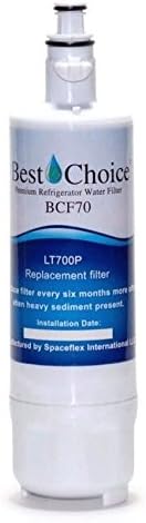 Best Choice Water Filter Replacement Cartridge For LT700P, ADQ36006101 Kenmore Refrigerator 46-9690 3-Pack