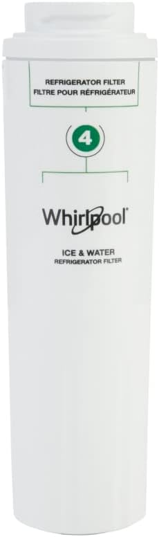 Whirlpool® Refrigerator Ice and Water Filter 4 - WHR4RXD1, Single-Pack, Green