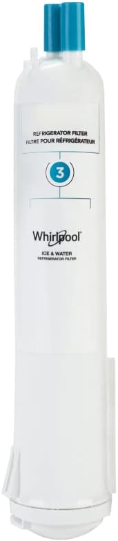 Whirlpool® Refrigerator Ice and Water Filter 3 - WHR3RXD1, Single-Pack, Aqua