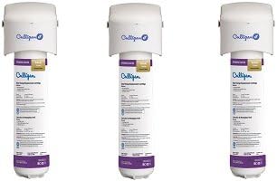 Culligan IC-EZ-1 EZ-Change Inline Icemaker and Refrigerator Filtration System, Basic 3,000 Gallon Filter Included (3-(Pack))