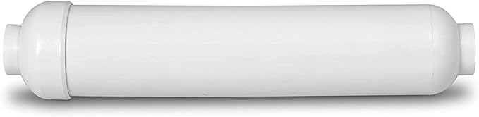 CFS 10" Post Carbon Filter 1/4" Female (FPT) T33 Inline Coconut Grade Activated Carbon Pre/Post Membrane Filter for Taste and Odor Reduction