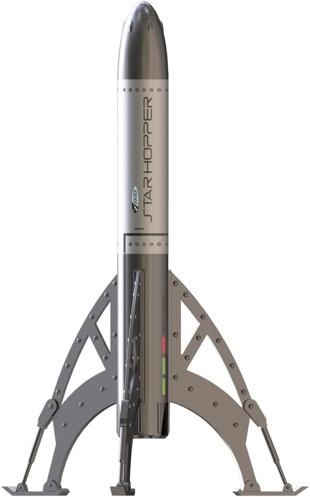 Estes 1721 Bulk Pack of 12 Star Hopper Rocket-Building Kits, Beginner Flying-Rocket-Model Kits for Ages 10+