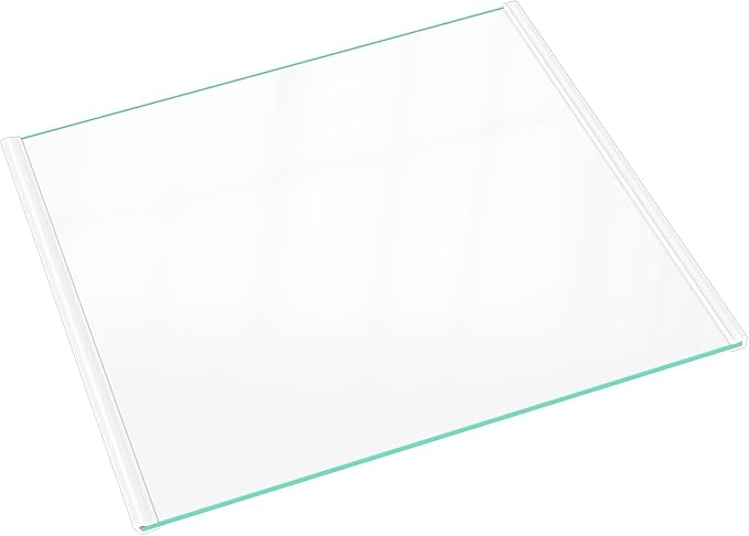 UPGRADED DA97-16362A Refrigerator Glass Shelf Compatible with Samsung Fridge Shelf Replacement Parts RS22T5201SR Shelves RS22T5561SR RS22T5561SG RS23A500ASR DA97-16362T Upper Tempered Glass Shelves