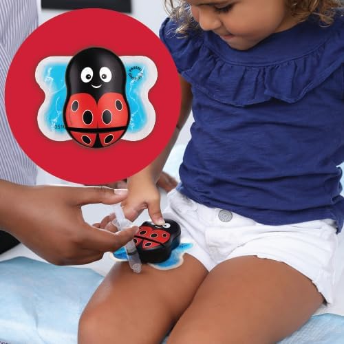 Buzzy - Personal - Injection Pain Relief Vibration Device for Vaccines, IVF, Insulin, & Finger Pricks – Eases Needle Pain & Fear – Numbing Cream Alternative - LadyBuzz