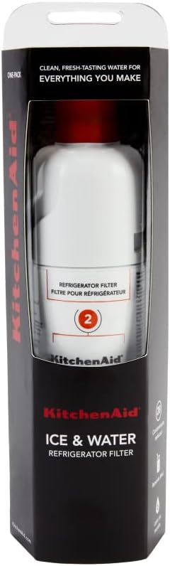 KitchenAid® KAD2RXD1 Ice, Orange Refrigerator Water Filter 2-KAD2RXD1, Single-Pack