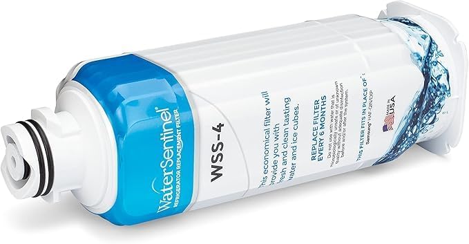 WaterSentinel WSS-4 Refrigerator Water Filter Replacement for Drinking Water Filtration, Fits Samsung HAF-QIN/EXP, HAF-QIN, HAF-QINS, DA97-17376B, DA97-08006C