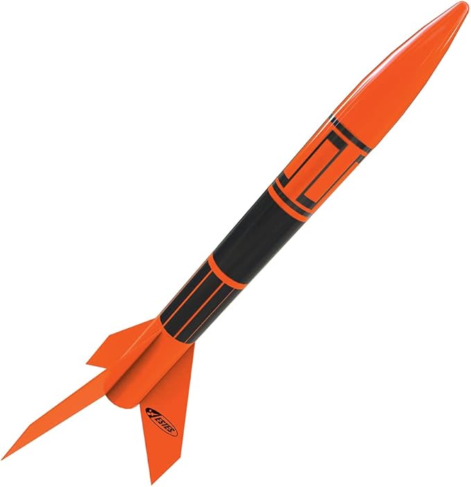 Estes Alpha III,Orange, Black