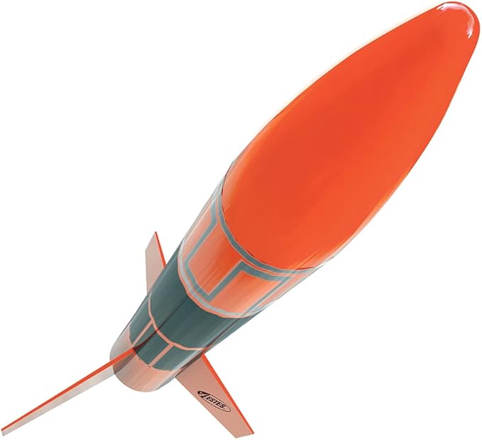 Estes Alpha III,Orange, Black