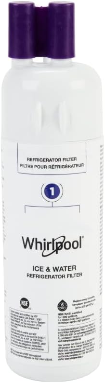 Whirlpool® Refrigerator Ice and Water Filter 1 - WHR1RXD1, Single-Pack, Purple