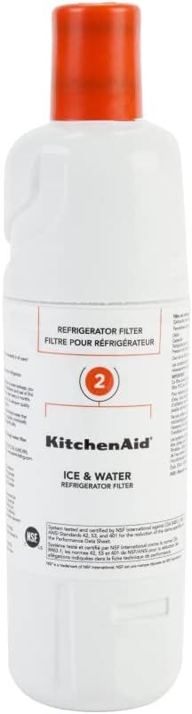KitchenAid® KAD2RXD1 Ice, Orange Refrigerator Water Filter 2-KAD2RXD1, Single-Pack