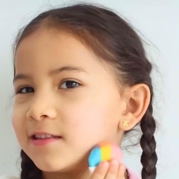 Luna Star Klee Kids Makeup Kit. Gentle and Non-Toxic. Kid-Friendly. Made in USA. (Enchanted Fairy)
