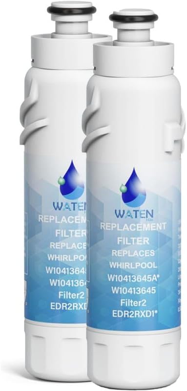 Replacement for Whirlpool EDR2RXD1 W10413645A, Compatible with KAD2RXD1, WHR2RXD1, W10413645, EDR2RXD1, P9KB2L, P9RFKB2L, Kenmore 46-9082, 46-9903 2 Pack