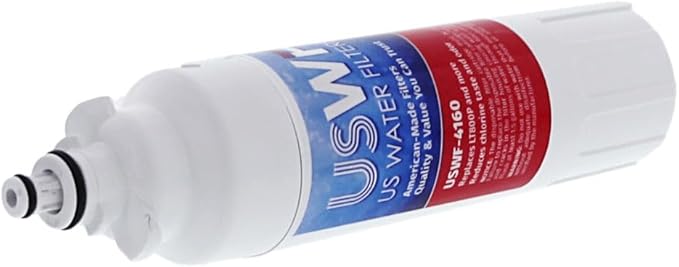 Made in the USA, ADQ73613401 Refrigerator Water Filter 2-pk | Replacement for LG LT800P, ADQ73613402, Kenmore 9490, 46-9490, 469490, ADQ73613408, DWF-35, USWF Fridge Filter