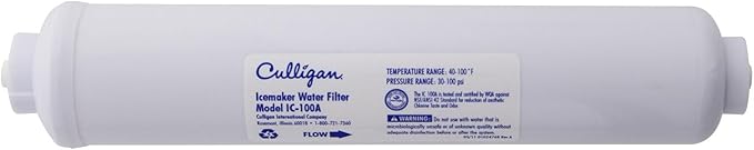 Culligan IC-100A Level 1 Icemaker and Refrigerator Dispenser Drinking Water Filter