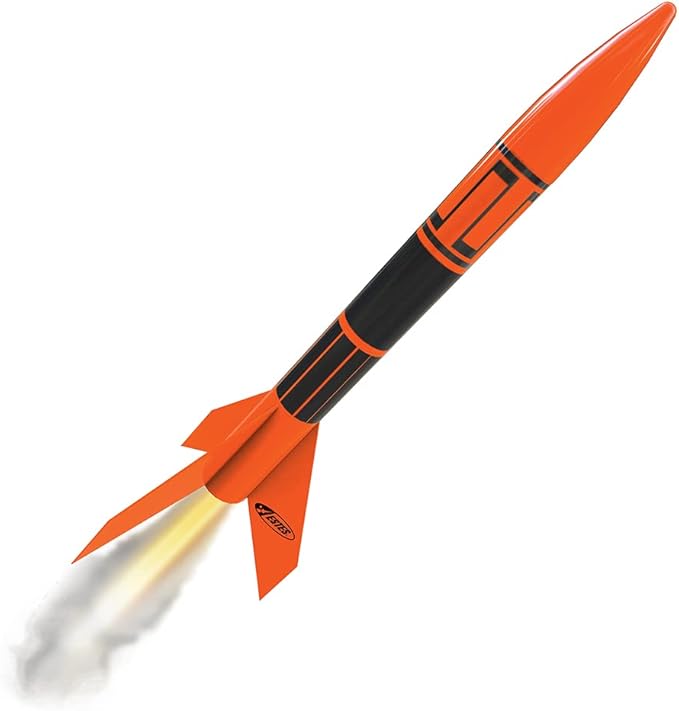 Estes Alpha III,Orange, Black
