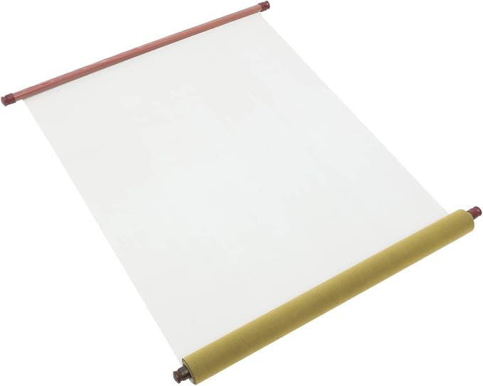 TEHAUX 2m Reusable Chinese Calligraphy Water Writing Cloth Lightweight Practice Canvas for Beginners for Brush and Ink Calligraphy Easy to Store and Use