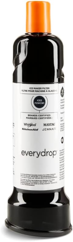 Everydrop by Whirlpool Ice Filter, F2WC9I1, Single-Pack & Affresh Washing Machine Cleaner, Cleans Front Load and Top Load Washers, Including HE, 5 Tablets