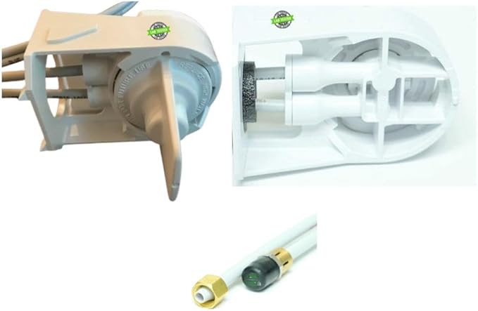 EQUIP. DR US Connector-ONLY FOR-MWF-MWFP EDR-MWFPX1 compatible with GE Refrigerator Filter Head Assembly fits old part number Connector-ONLY FOR-MWF-MWFP