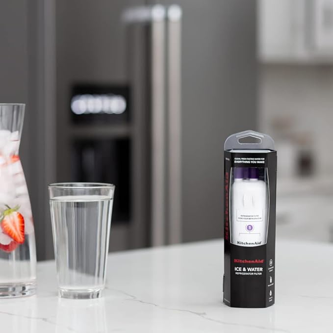 KitchenAid® Refrigerator Ice and Water Filter 1 - KAD1RXD1, Single-Pack, Purple