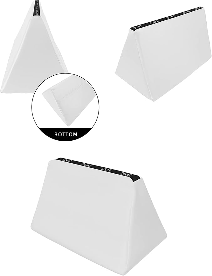 DGAZ Purse Pillow Shaper Insert,Luxury Handbag Tote Shapers, Memory Foam- Fits Birkin 25/30/35/40 Bags (White, BK35)