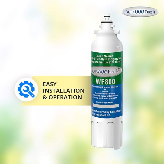 Aqua Fresh LT800P Water Filter Replacement for LG LT800p, ADQ73613401, ADQ73613402, ADQ73613408, ADQ75795104, LSXS26326S, LMXC23746S, LMXC23746D. (3 Pack)