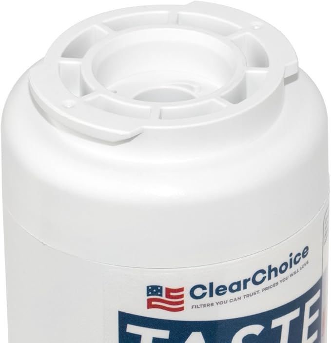 Clear Choice Taste Filter Replacement Compatible for GE MWF Refrigerator Water Filter WF287 EFF-6013A FMG-1 FMG1 Refrigerator Water Filter, NSF/ANSI 42, Box of 3, Made in the USA