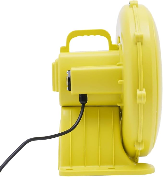 Bounce House Blower, 1100W 1.5HP Air Blower Commercial Electric Blower for Inflatable 3250rpm IP24 Low Noise Portable Fan Pumpfor Water Slide Jumper Bouncy Castle
