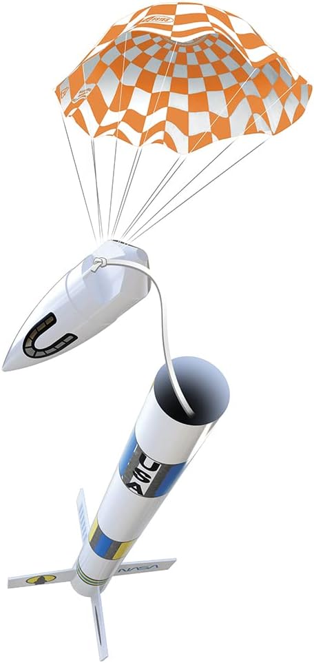 Estes 2008 Generic E2X Rocket-Building Kit, Beginner Customizable Flying-Rocket-Model Kit for Ages 10+
