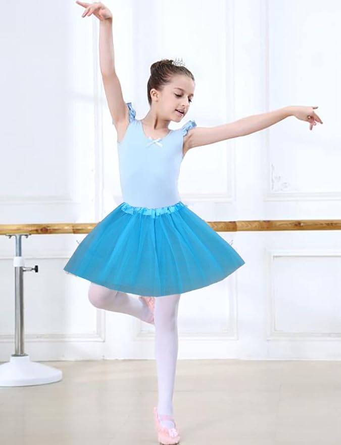 10Pcs Princess Dress up Tutu Crown Accessories Tiara Ballet Tutu Skirt for Girls Costume Party Favors